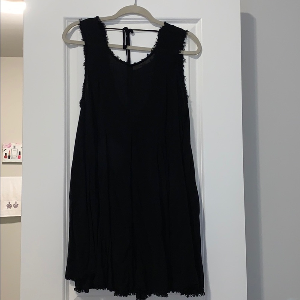Boho Black Mini Dress ✨ Only worn twice!